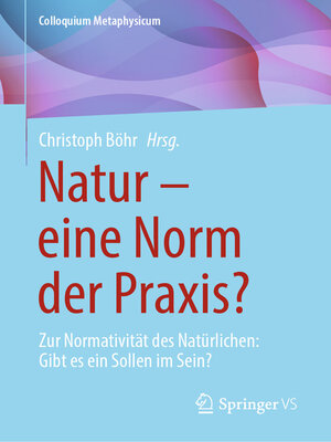 cover image of Natur – eine Norm der Praxis?